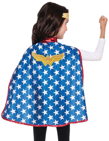 Cape in Tiare Wonder Woman Super Hero Girls Otroci