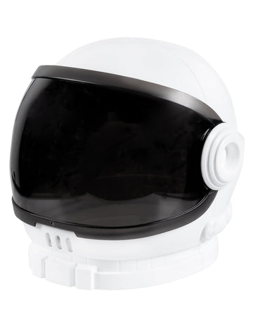 Odrasli beli astronavt čelada