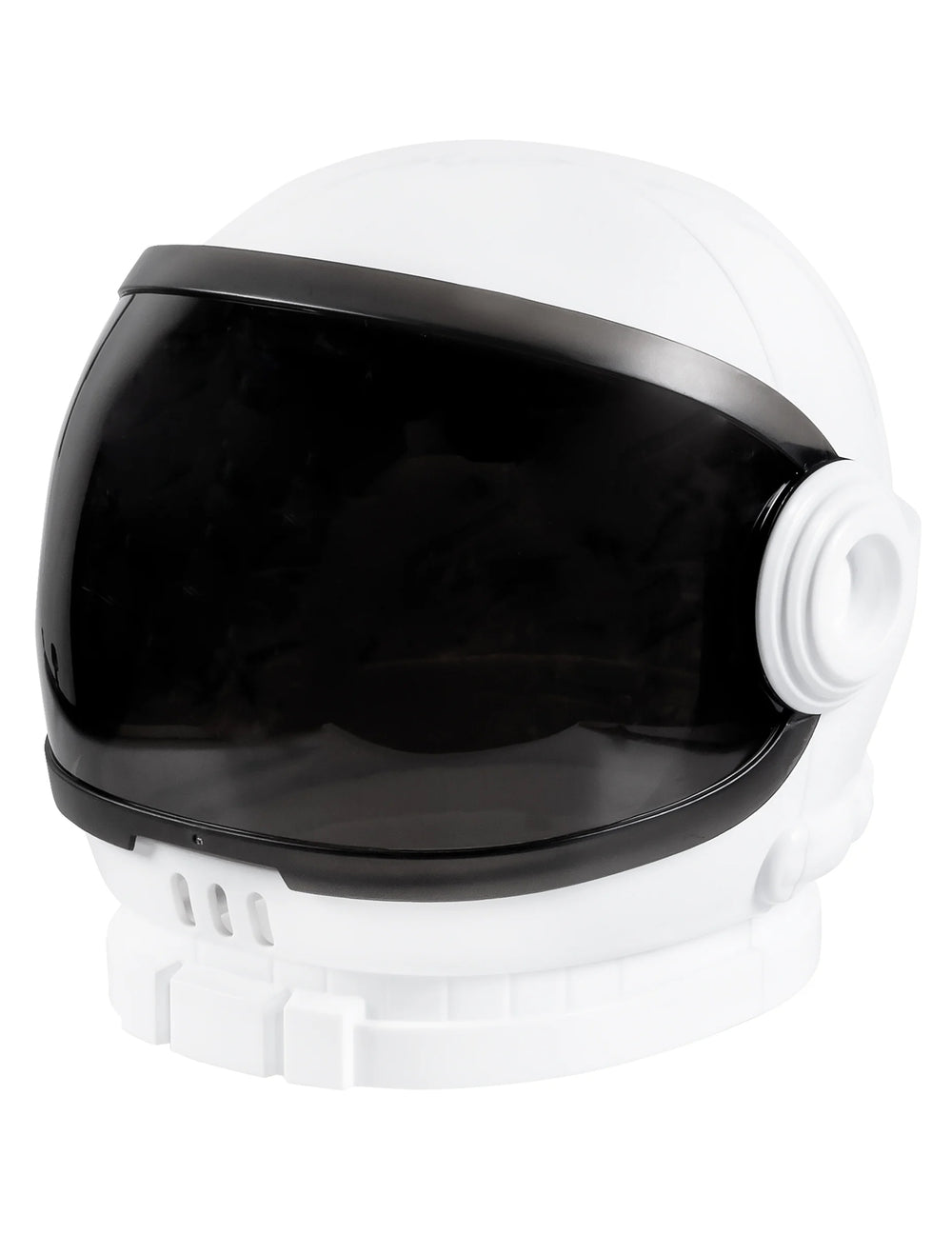 Casque astronaute pour adulte blanc avec visière noire