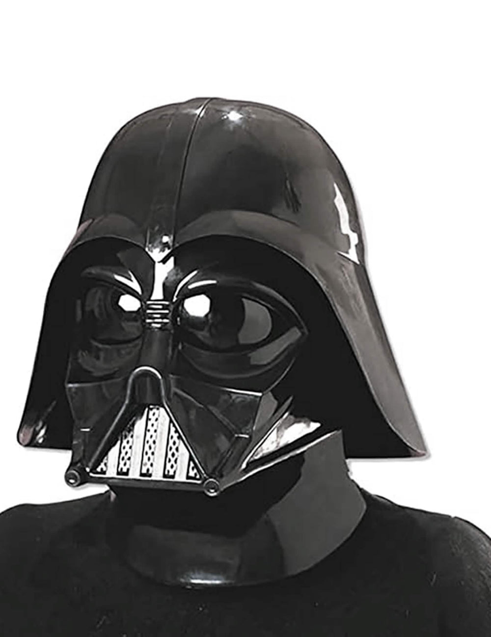 Pogled od spredaj na zbirateljsko čelado Darth Vader Star Wars