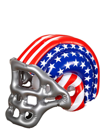 Casque footballeur américain USA gonflable adulte