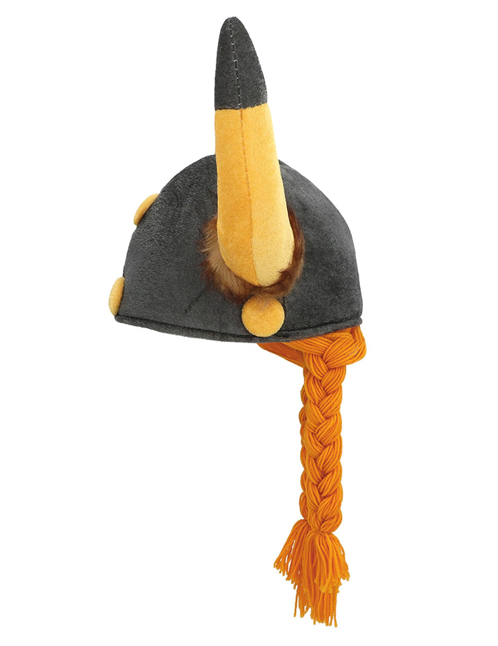 Vue de profil du casque gaulois