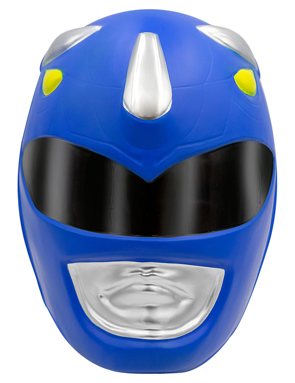 Vue de face du casque Power Ranger