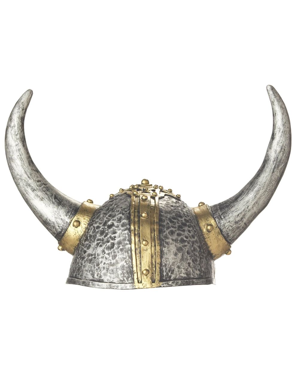 Vue de face du casque souple de Viking