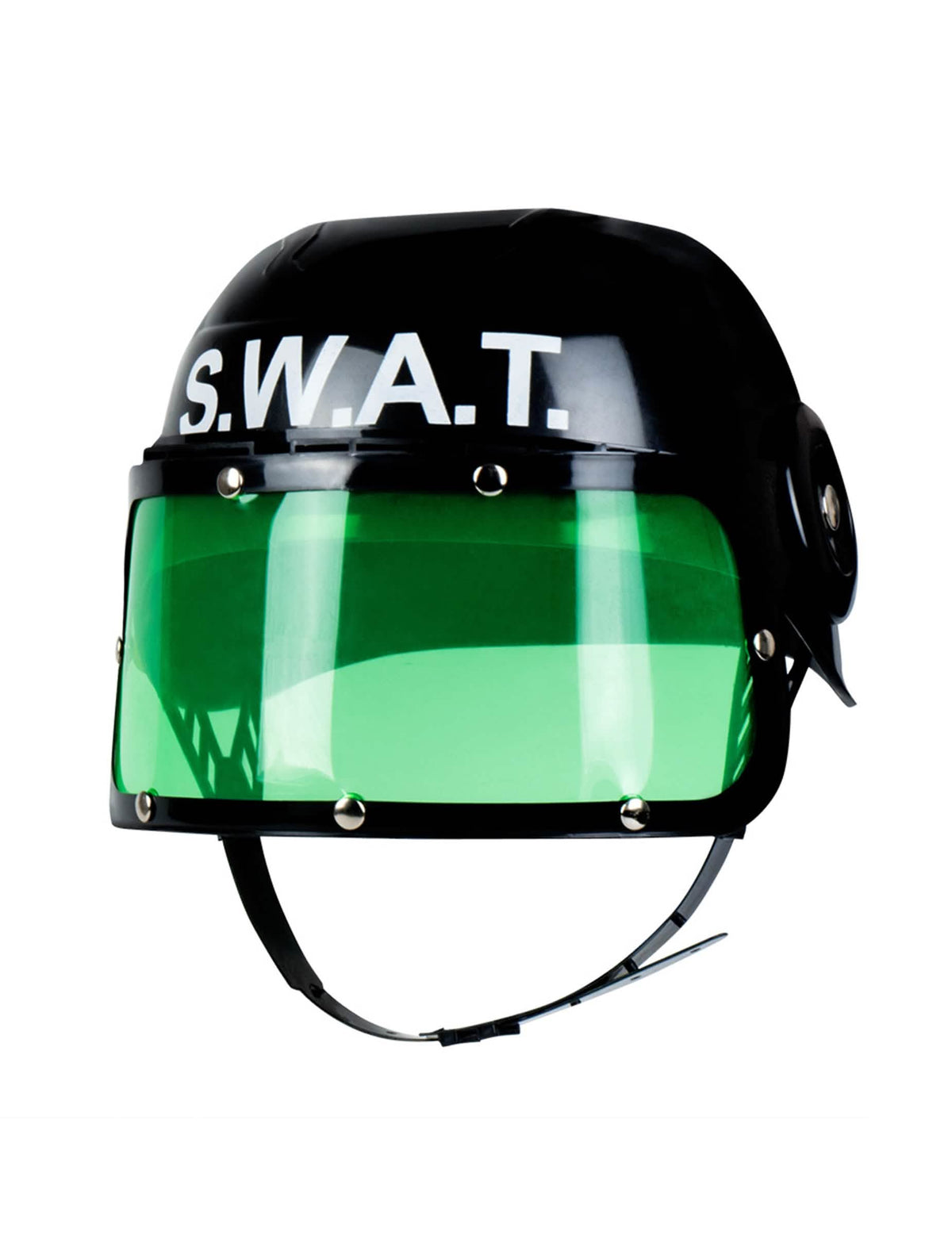 Stranski pogled na otroško čelado SWAT