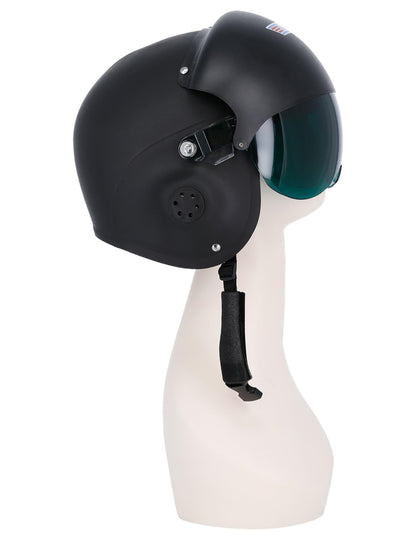 Top Gun Deluxe Črna čelada za odrasle