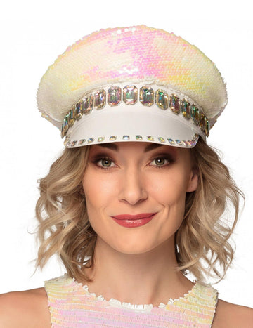 Reverzibilni klobuk in odrasli biser in bela