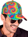 Casquette à sequins tie and dye pour adulte multicolore