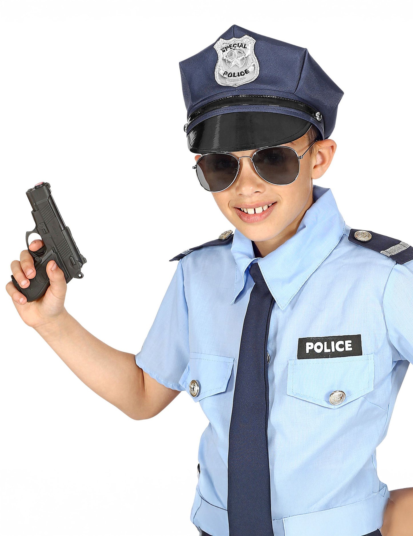 Kapa za nastavljivo otroško policijo
