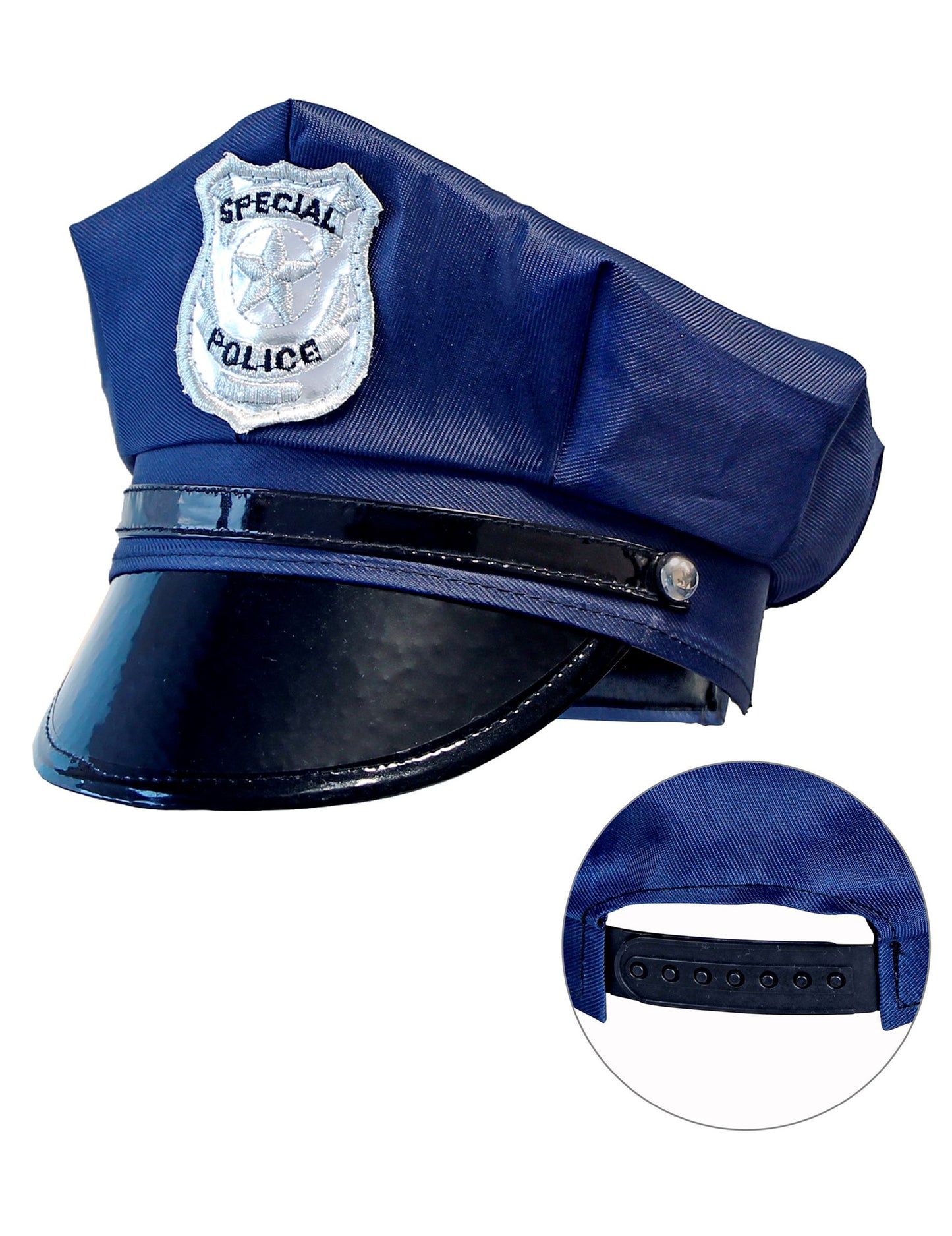 Kapa za nastavljivo otroško policijo