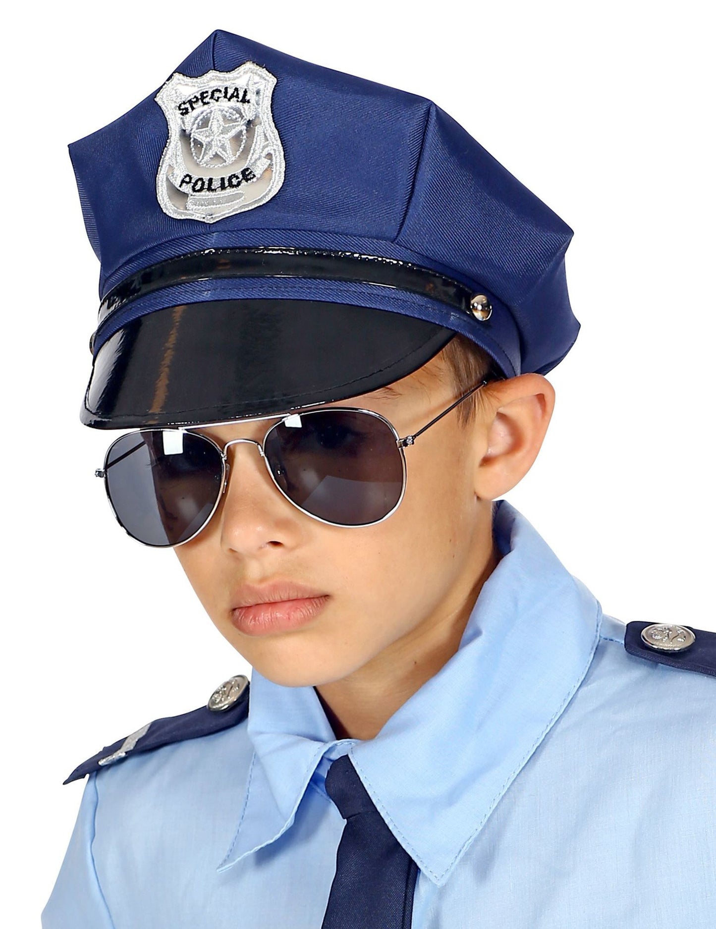 Kapa za nastavljivo otroško policijo