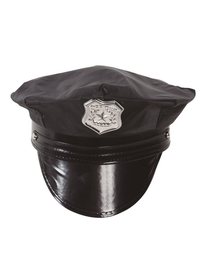 Vue de face de la casquette de policier pour enfant