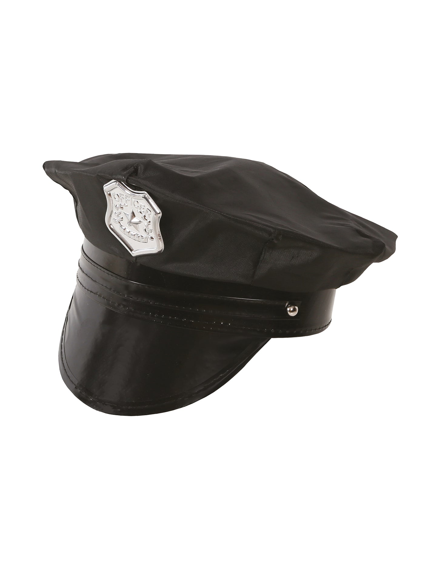 Vue de profil de la casquette de policier pour enfant