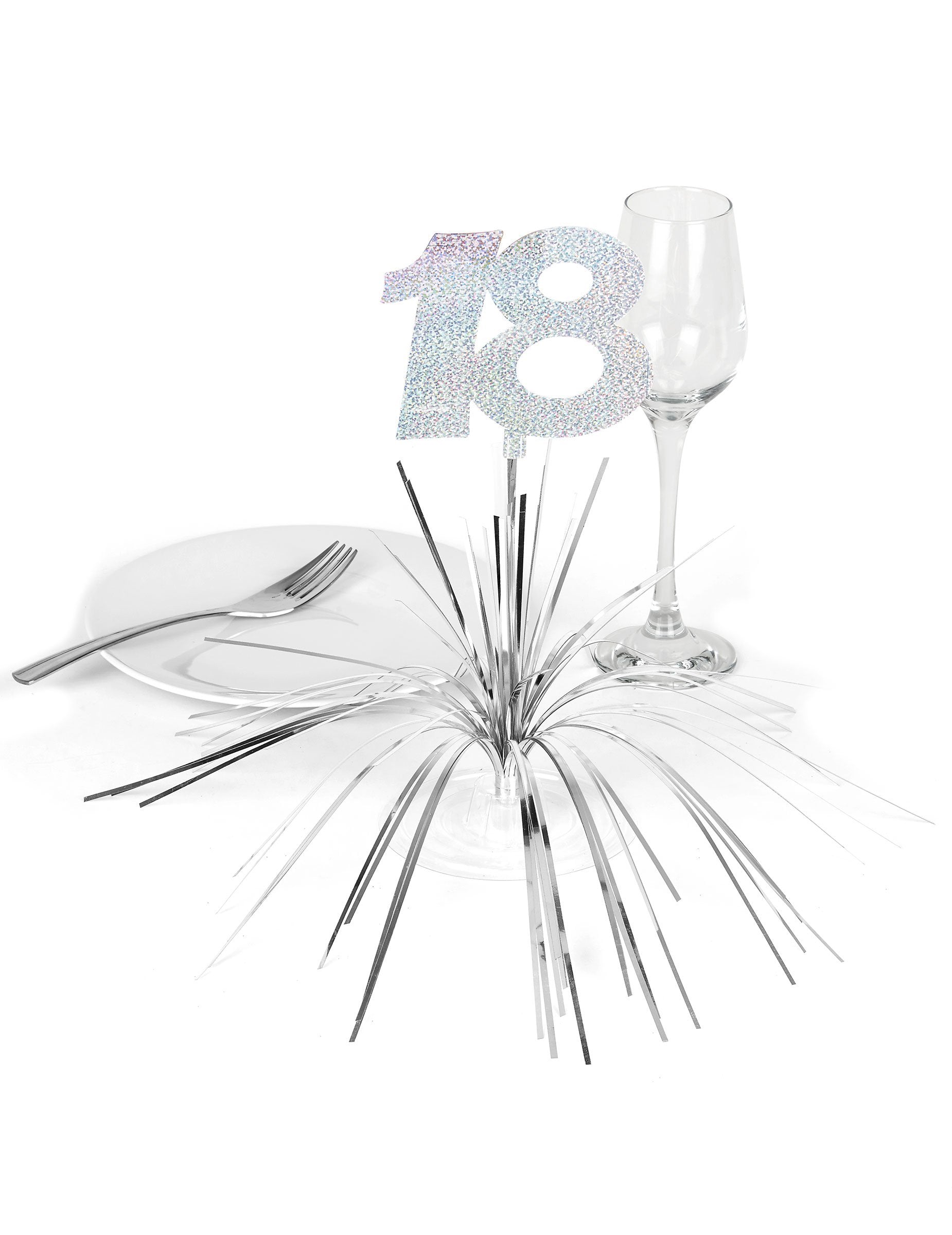 Mise en situation du centre de table 18 ans