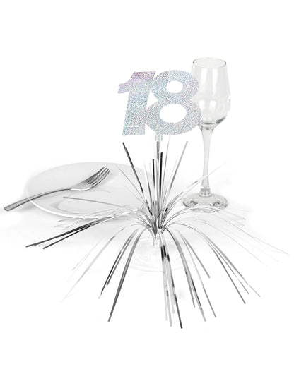 Mise en situation du centre de table 18 ans