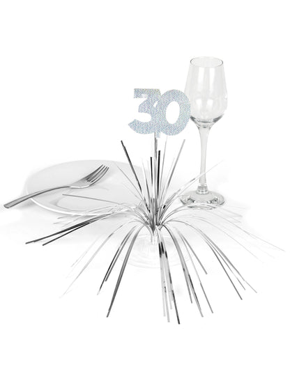 Mise en situation avec vaisselle du centre de table 30 ans