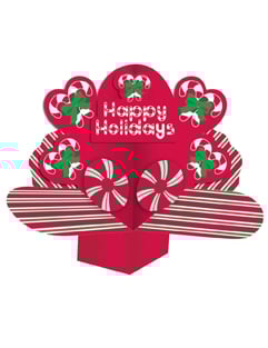 Vesele praznike božična miza center