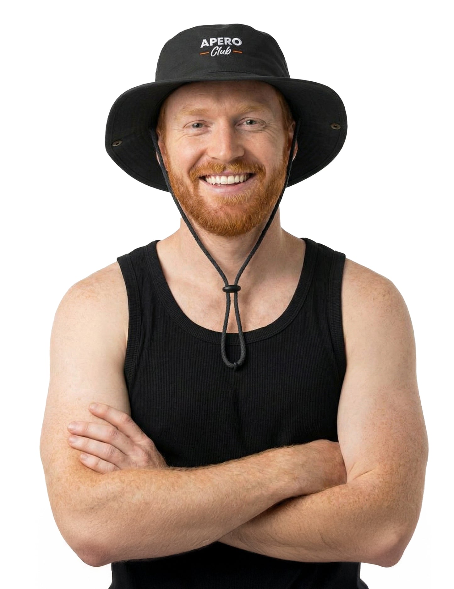 Klobuk s črno vrvico Apero Club 