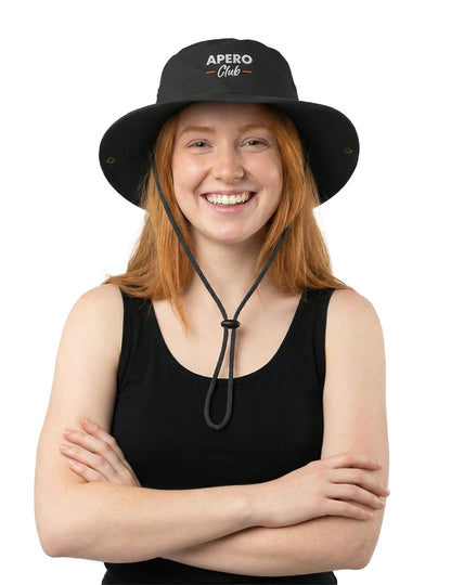 Klobuk s črno vrvico Apero Club 