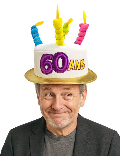 Starost 60 za odrasle klobuk