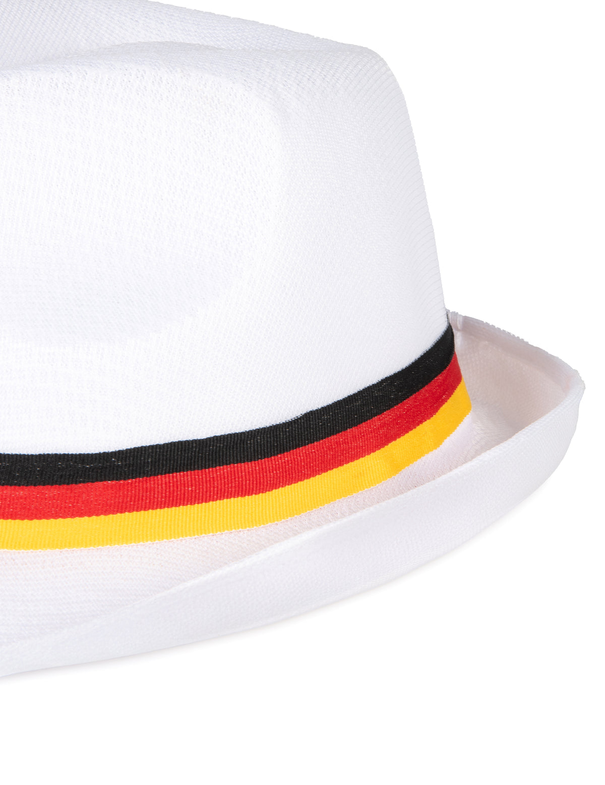 Gros plan sur le ruban du Chapeau Allemagne pour adulte