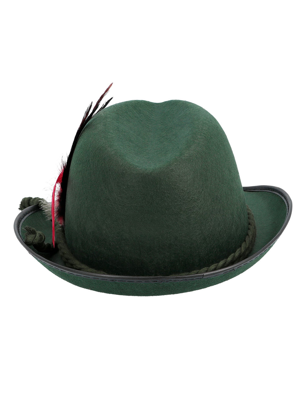 Vue de dos du chapeau bavarois