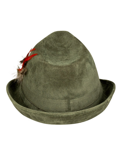 Vue de dos du chapeau bavarois