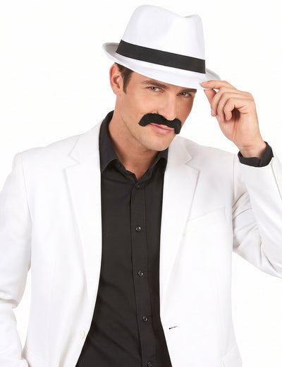 BORSALINO WHITE KAT ČRNA ODRAS