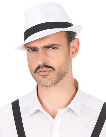 BORSALINO WHITE KAT ČRNA ODRAS