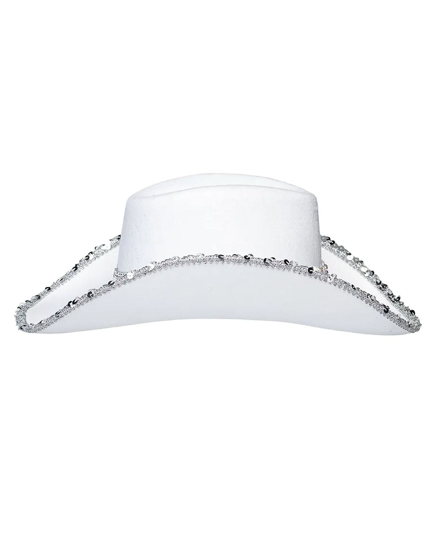 Kavbojski klobuk z odraslimi Bridle Rhinestones