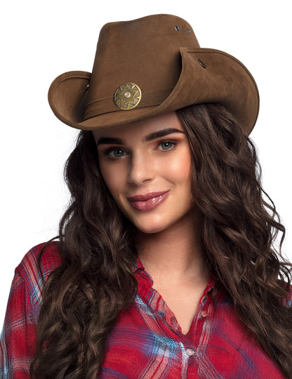 Rjava šerifova kapa za odrasle