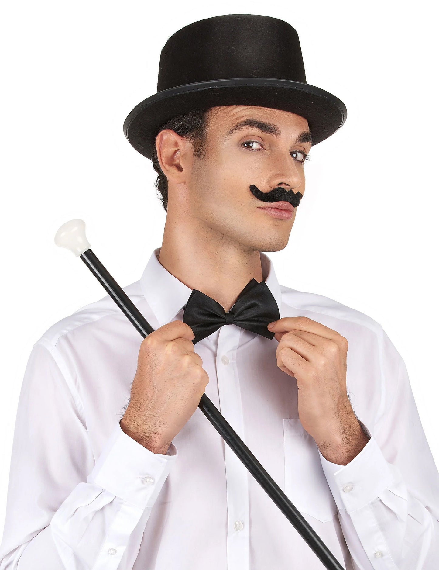 Chapeau haut de forme pour adulte noir