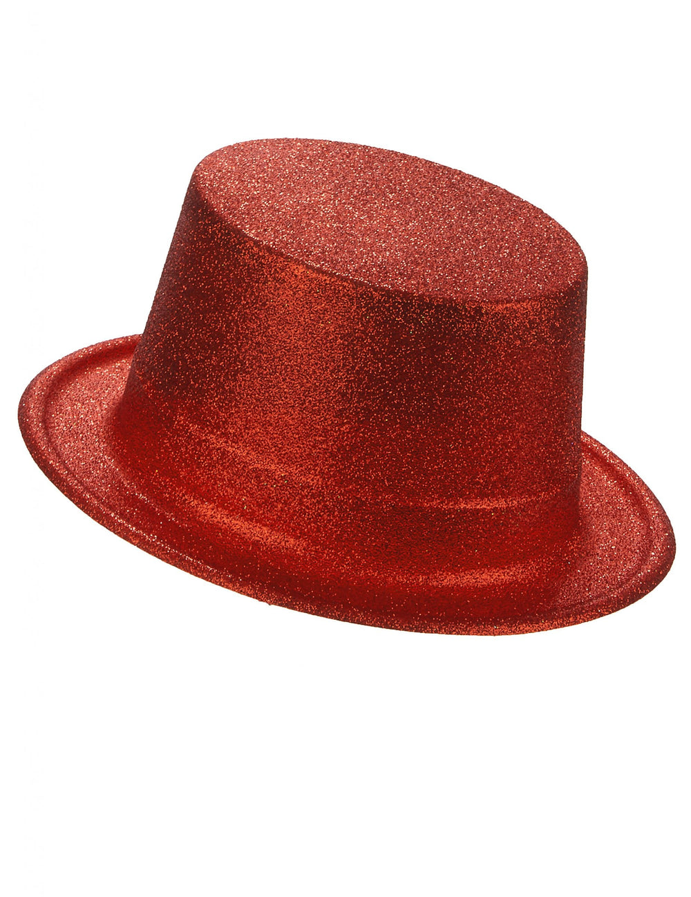 Vue de profil du chapeau haut de forme pailleté