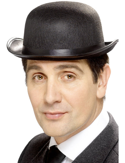 Chapeau melon pour adulte noir