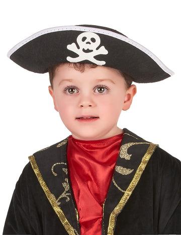 Chapeau pirate crâne enfant