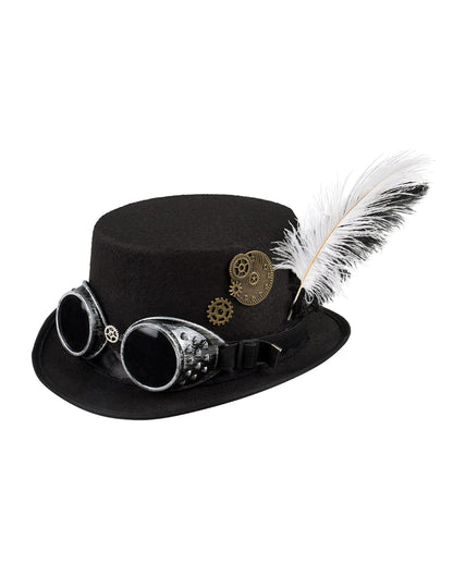 Klobuki in perje za odrasle steampunk