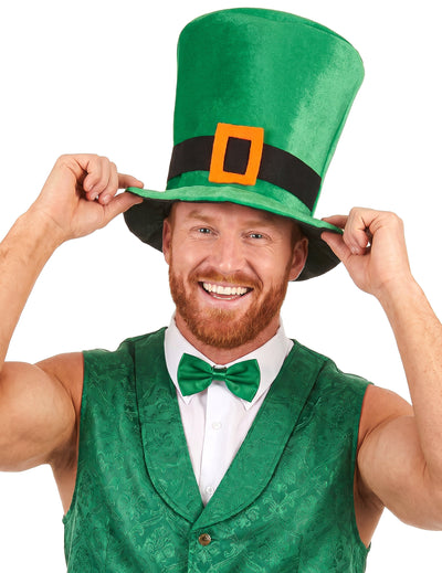 Saint Patrick Green Velvet klobuk