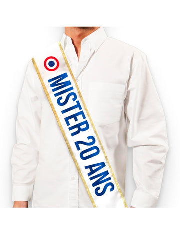 MISTER TRICOLOR šal 20