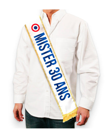 Tricolor šal Mister 30 aine