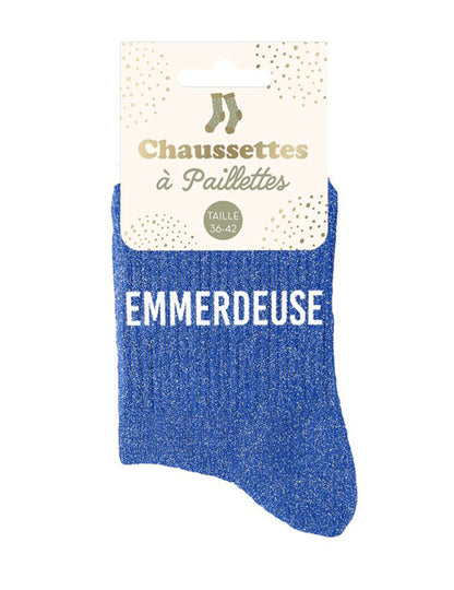 Bleščeče nogavice, nadležna ženska