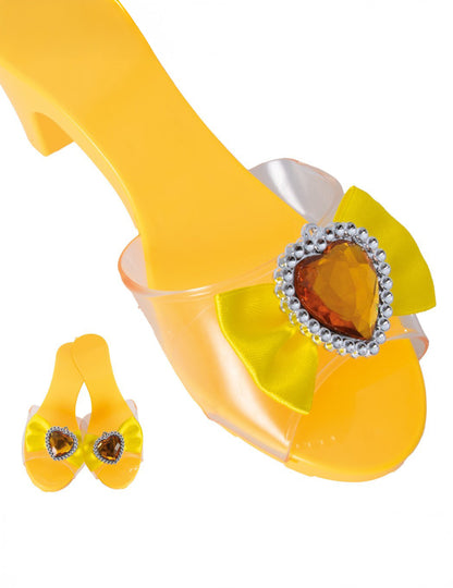 Chaussures de princesse jaunes enfant