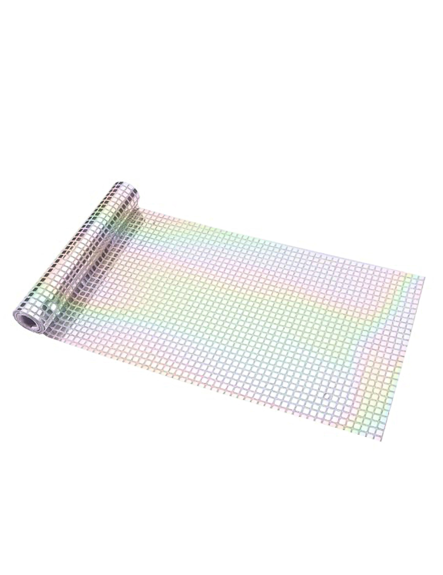 Disco namizni tekač z učinkom iridescentne disco krogle 3 m