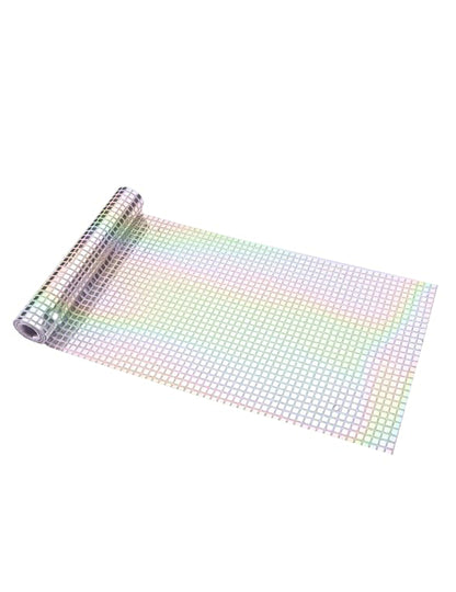 Disco namizni tekač z učinkom iridescentne disco krogle 3 m
