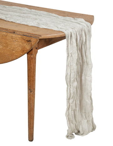 Prtljažnik iz sivo-zelene gaze iz bombažne gaze