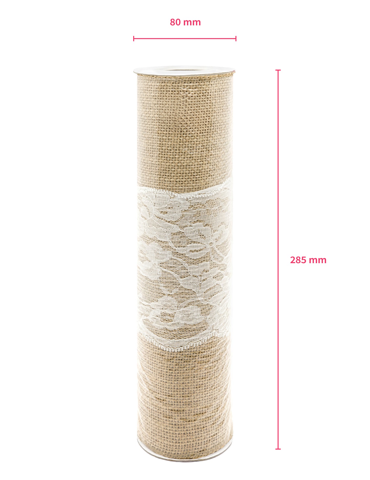 Srednja tabela Jut Table Center čipka 28 cm x 2,75 m