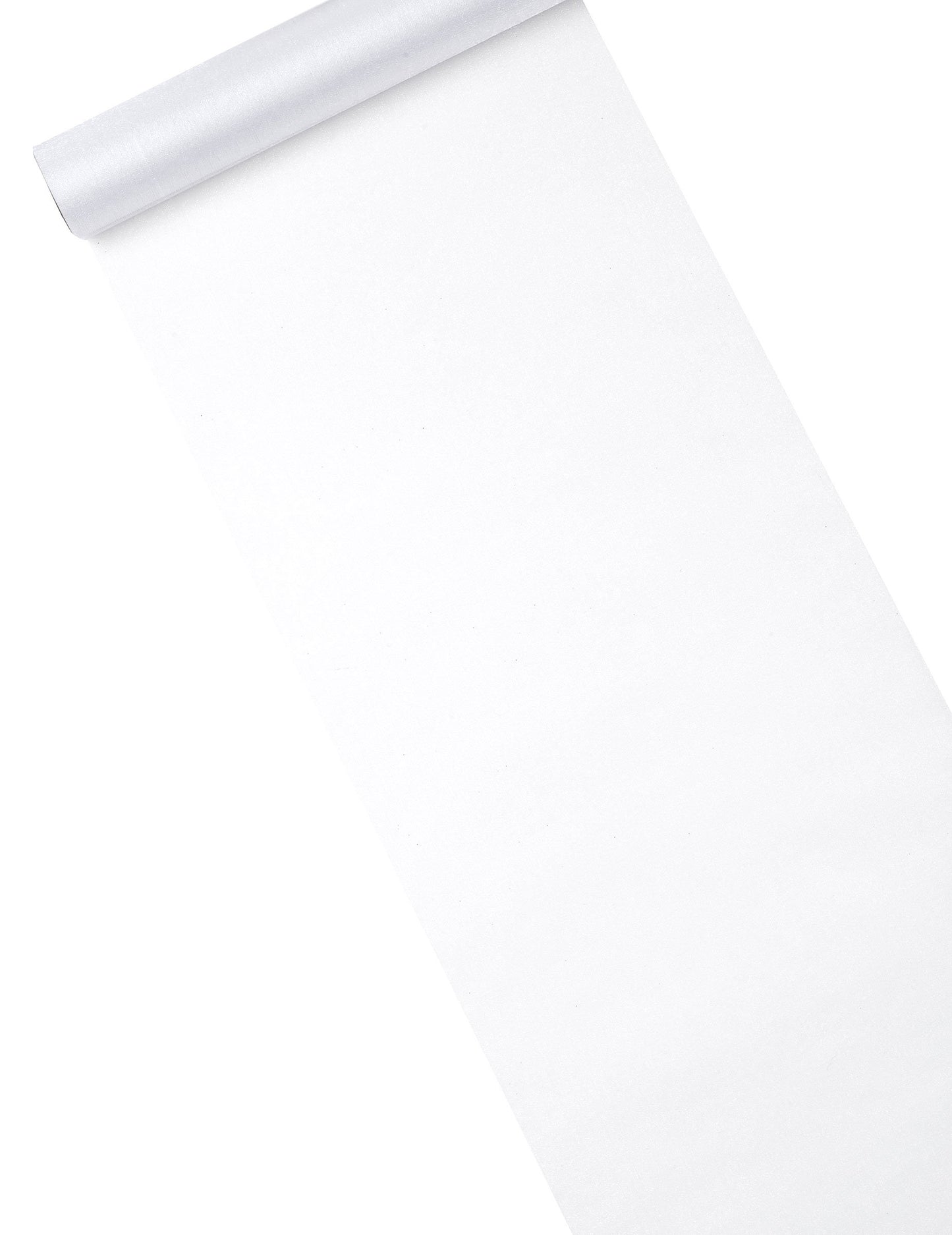 Briljantna bela organza tabela 28 cm x 5 m