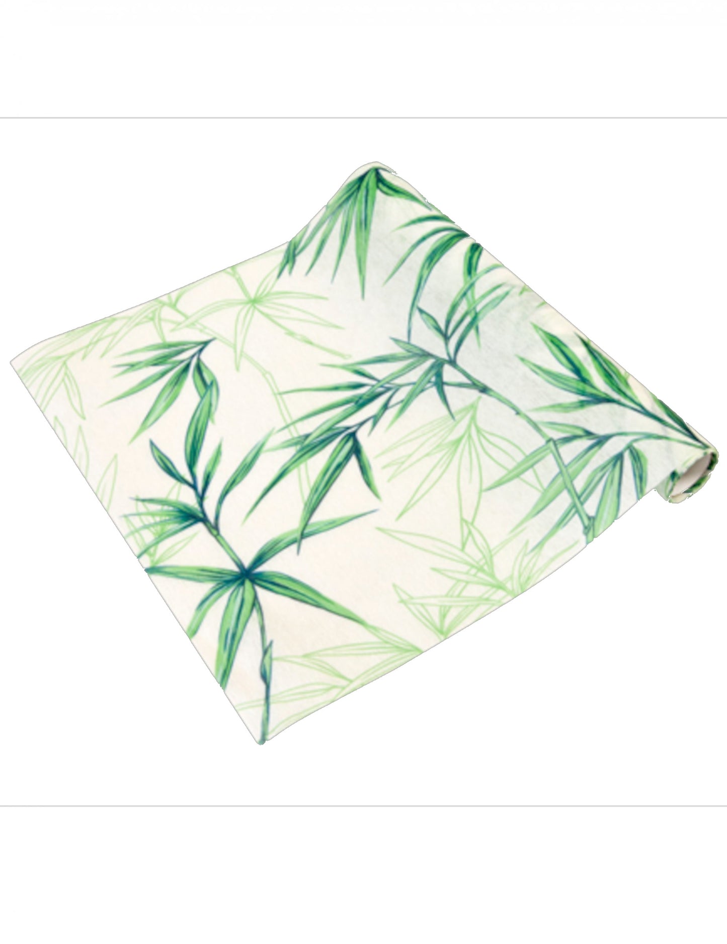 Netkani prt za mizo iz bambusovega listja 28 cm x 5 m zen dekoracija