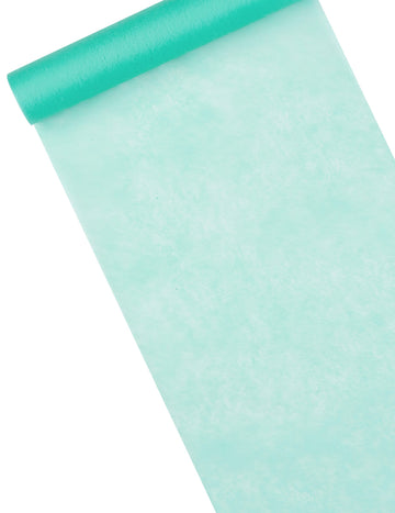 Prtljažnik iz netkanega materiala v barvi mete 29 cm x 10 m za poroko