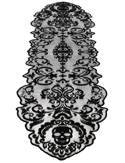 Hišna miza, ki jo preganja v čipki 180 x 60 cm