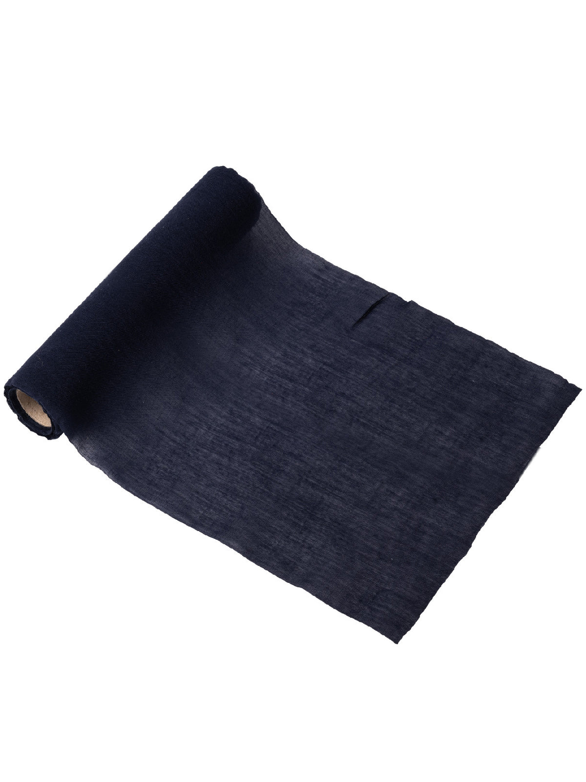 Temno moder prt iz muslina 28 cm 5m x poročna dekoracija